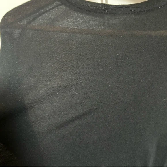 Zara Black Long Sleeve Tee - Picture 4 of 4